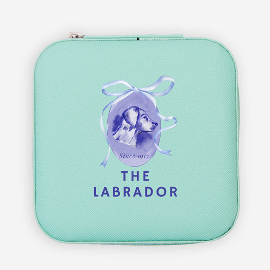 The Labrador Blue Jewelry Travel Case