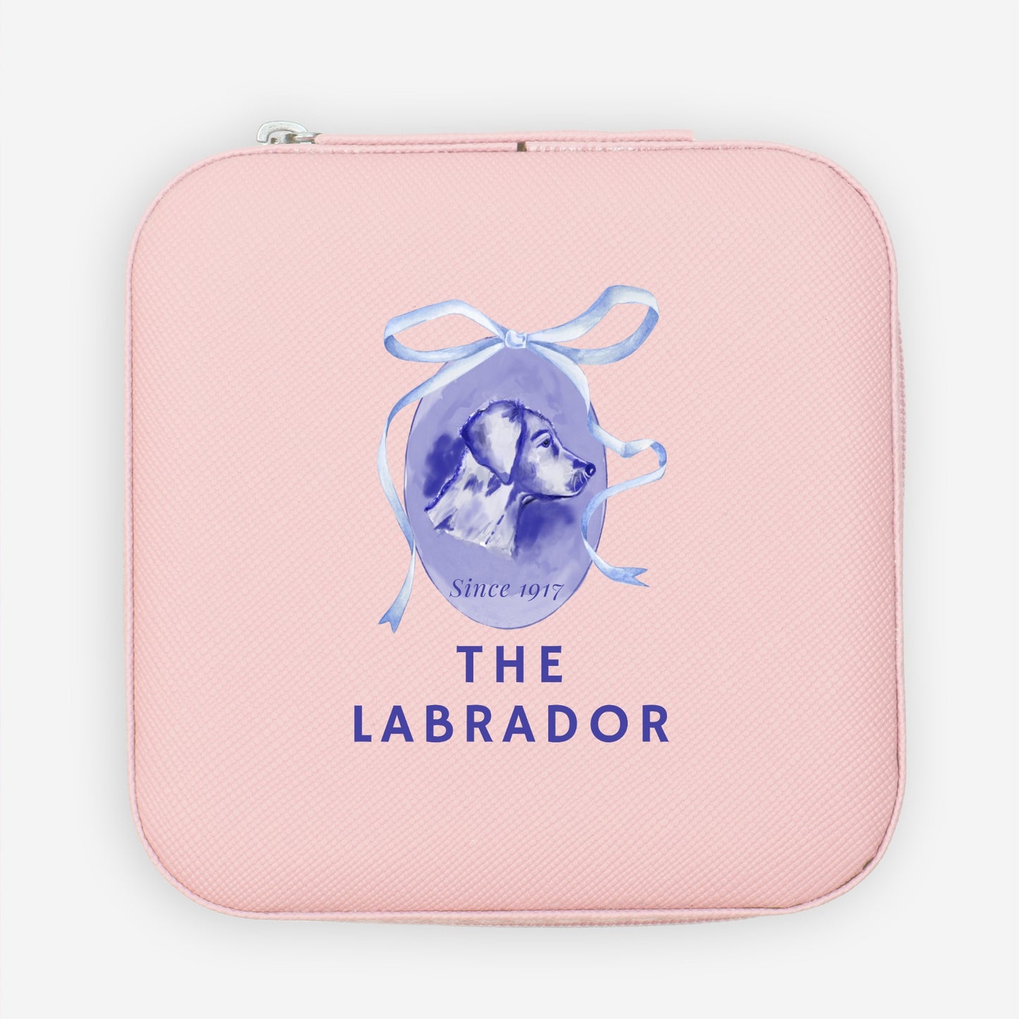 The Labrador Blue Jewelry Travel Case