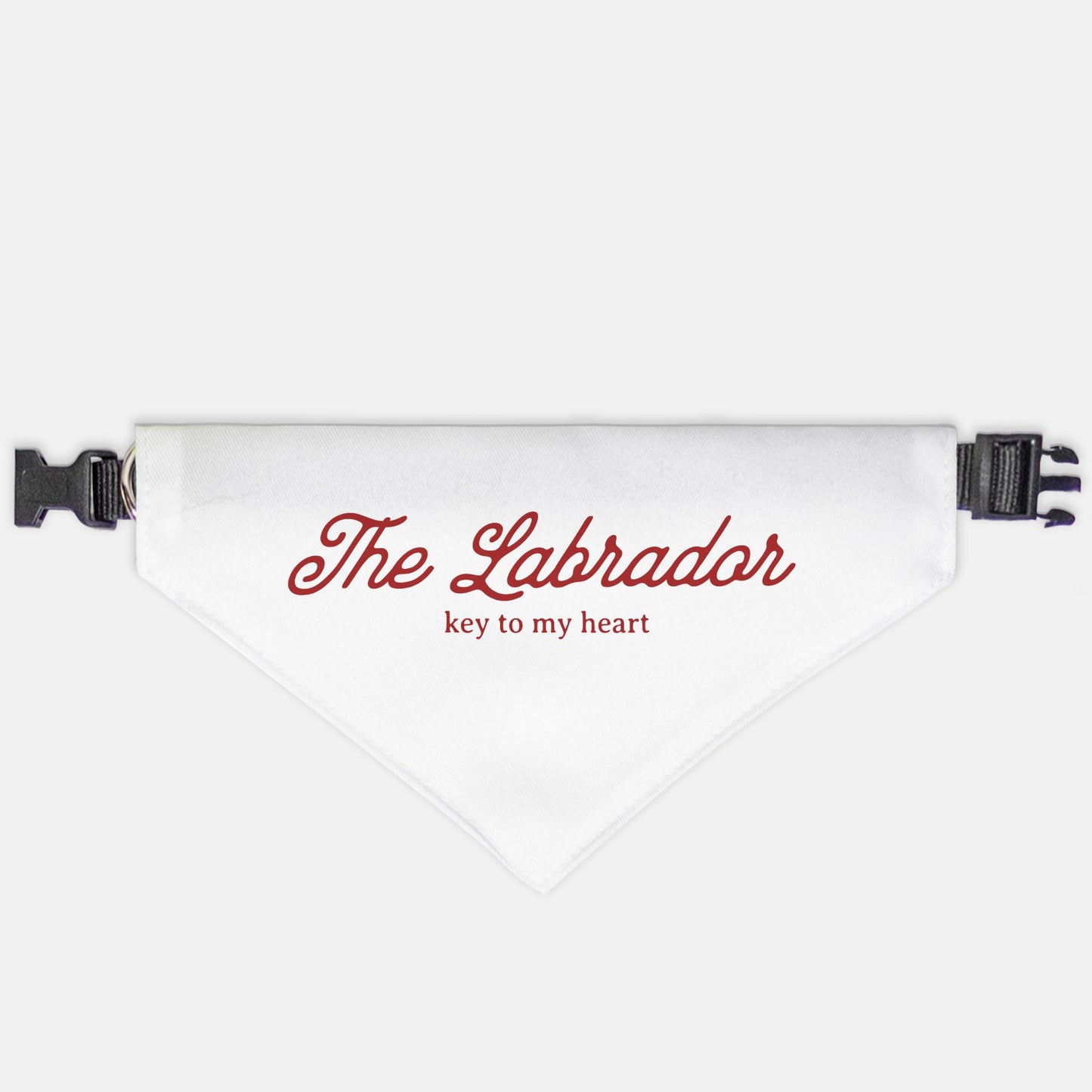 The Labrador- Key to My Heart Dog Bandana