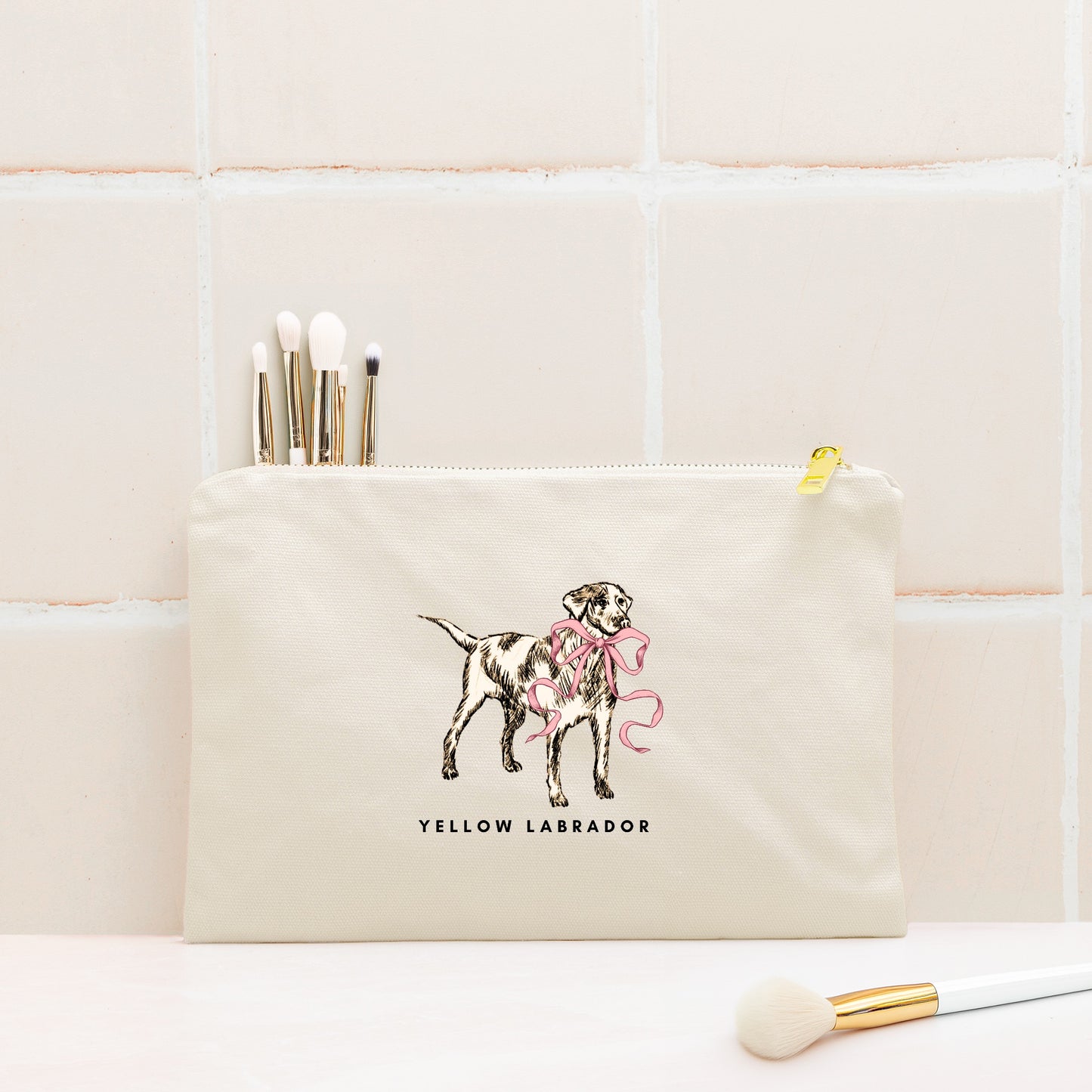 The Yellow Labrador Cosmetic Bag